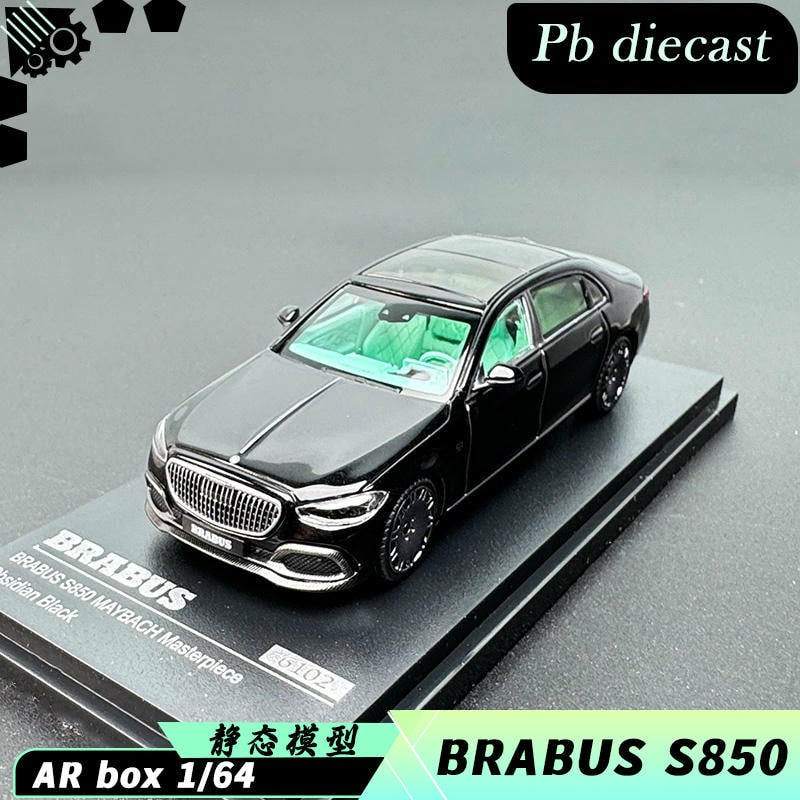 AR Box 1:64 Brabus S-Class 7th “S850” Maybach Masterpiece Diecast