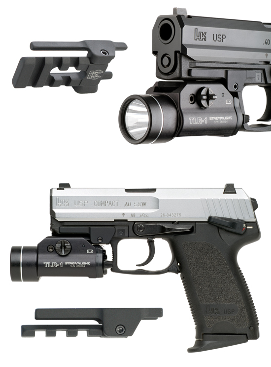HK Picatinny Rail Flashlight Mounts| HK USP Flashlight Mounts