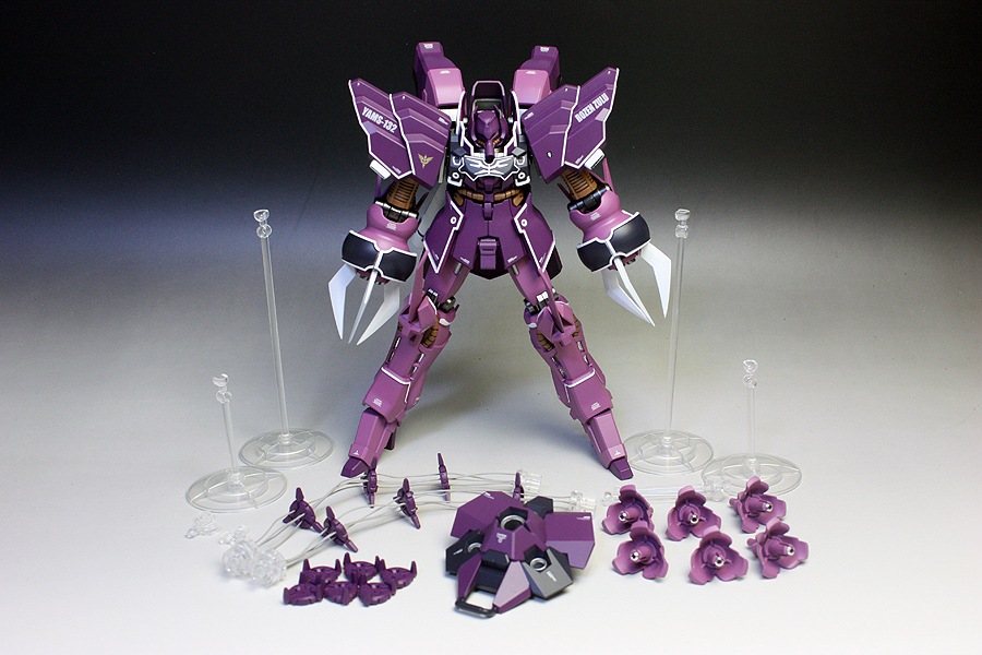 HGUC 1/144 YAMS-132 Rozen Zulu Painted Build – GUNJAP