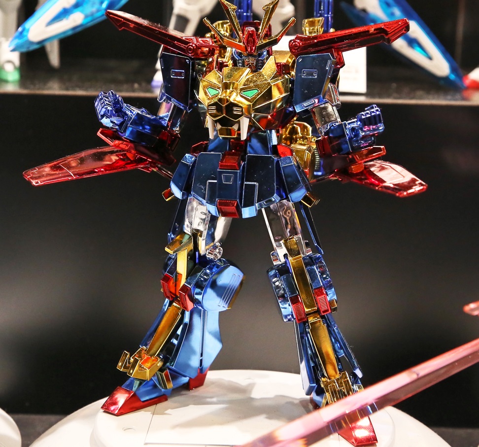 HGBF 1/144 GUNDAM TRYON 3 Full Color Plated Ver. added NEW Hi