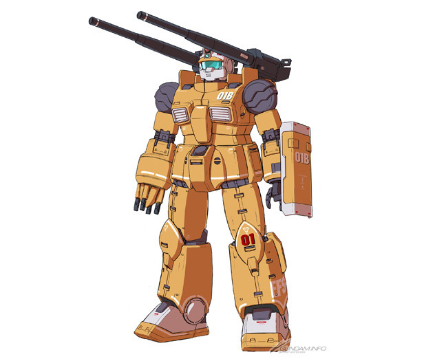 P-Bandai HGGTO MSD 1/144 RCX-76-01A GUNCANNON 機動試験型 and RCX