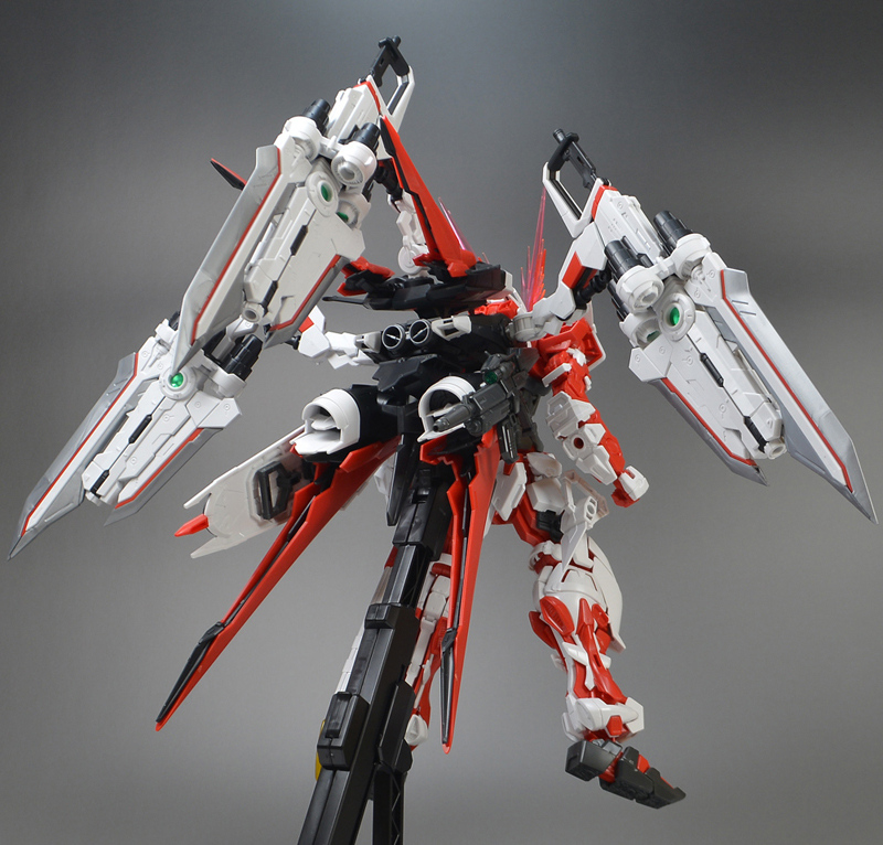 P-Bandai MG 1/100 GUNDAM ASTRAY RED DRAGON REVIEW (No.116 images