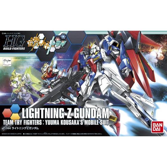 Bandai HGBF 1/144 MSZ-006LGT Lightning Zeta Gundam Model – Gunpla