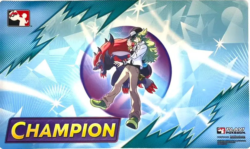 プレイマット 海外 League Cup 2025 Champion Nのゾロアーク – 晴れる屋2