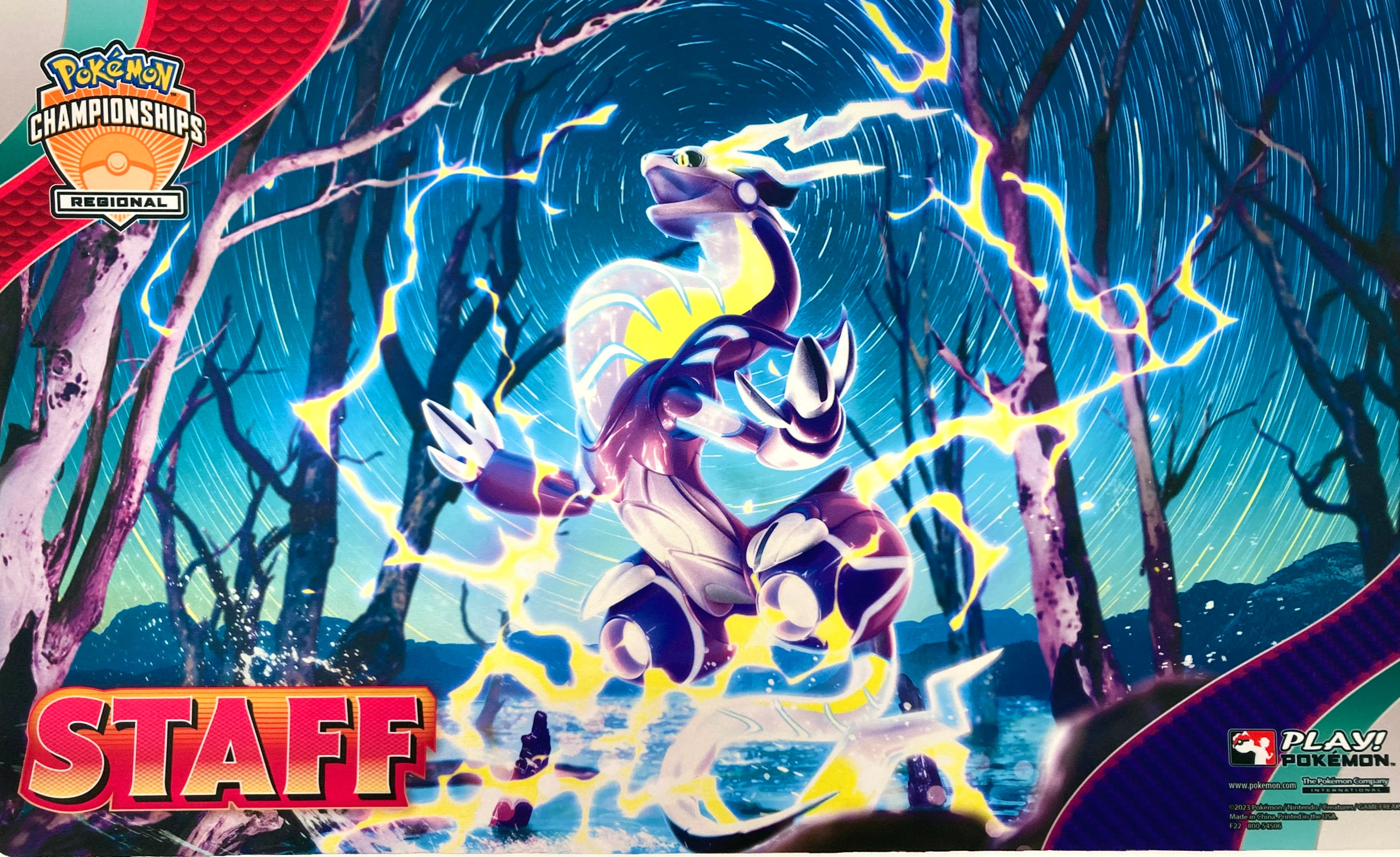 プレイマット Regional Championships 2023 ミライドン STAFF – 晴れる屋2