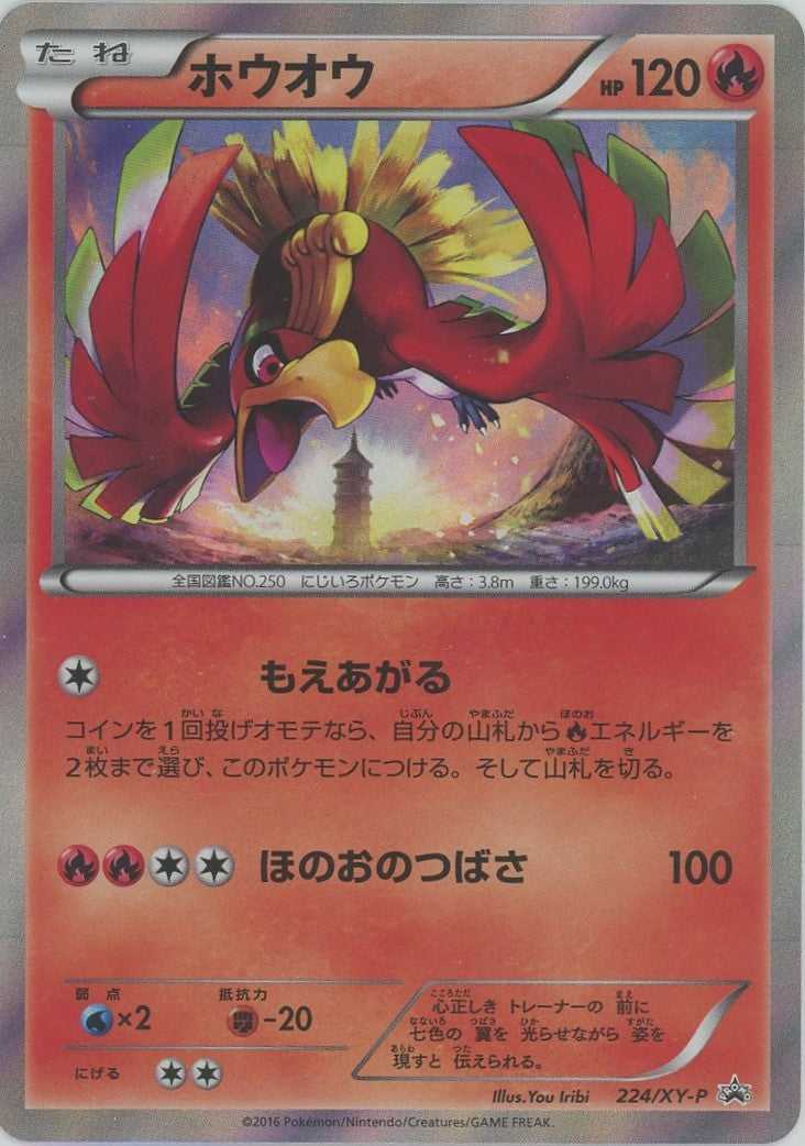 ホウオウ(PROMO){炎}〈224/XY-P〉[XY-P] – 晴れる屋2