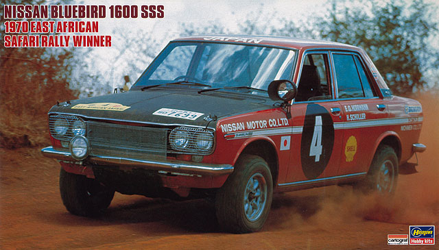 1:24 ニッサン ブルーバード 1600 SSS “1970 サファリラリー 優勝車”