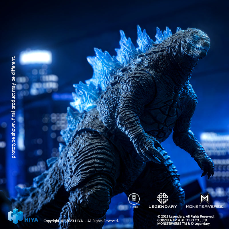 HIYA Exquisite Basic Series None Scale 7 Inch Godzilla vs Kong Heat Ra