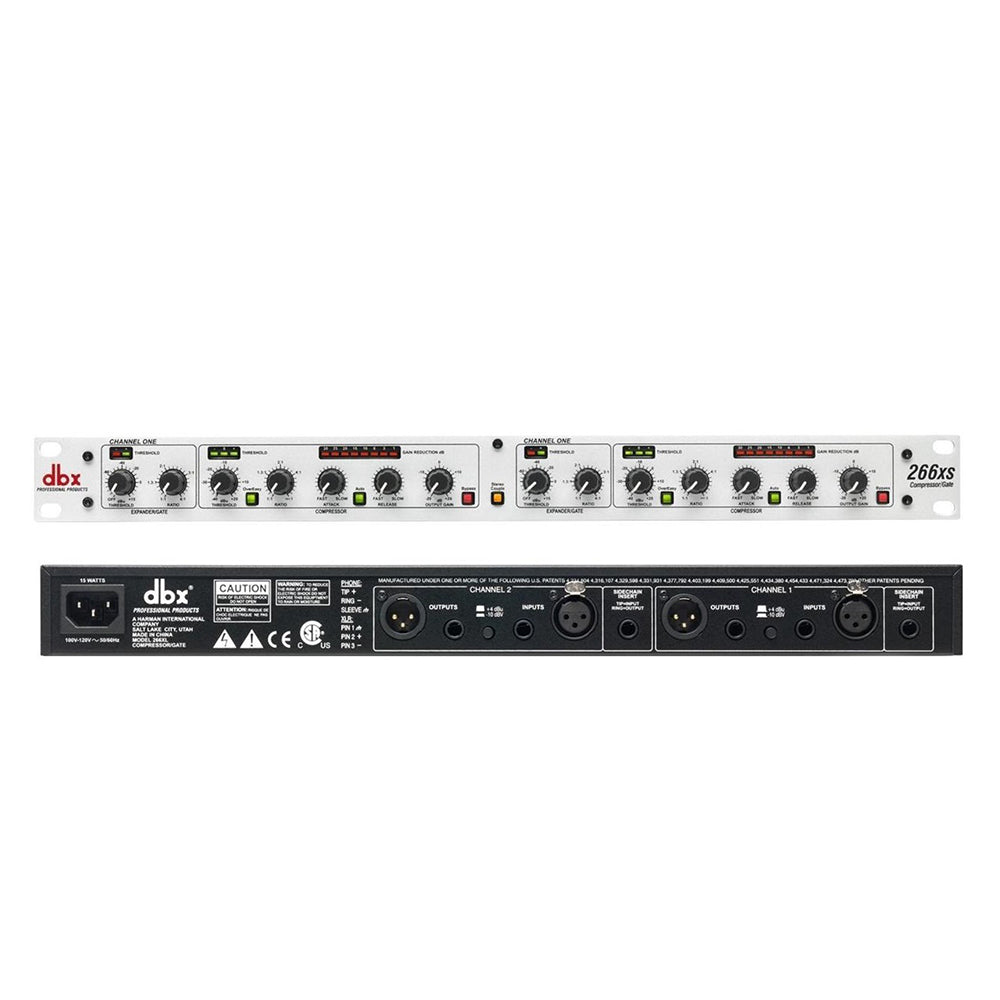 dbx 266xs Dual Compressor Gate UPC: 691991401244 – Hot Beat