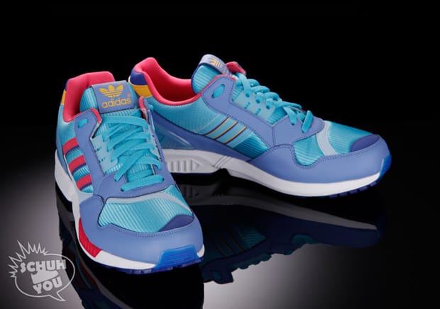 adidas ZX 9000 Light Aqua/Neon Blue | Hypebeast
