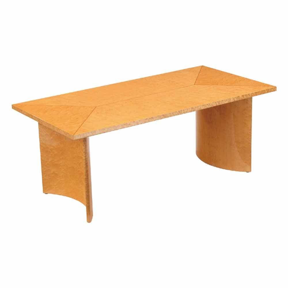 ダイニングテーブル 2本脚「スプレンダー2-180B MA」幅180cm メープル