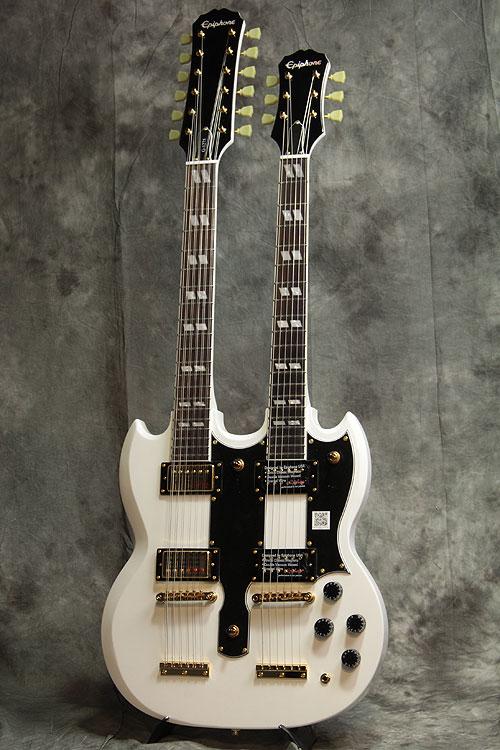 限定発売!!ホワイトダブルネック☆Epiphone By Gibson / Limited