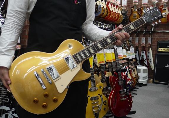 Gibson USA / Les Paul Standard 2016 / Gold Top！ | イシバシ楽器