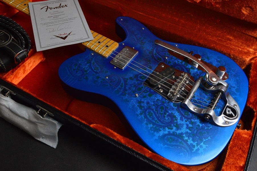 Fender Custom Shop】超レア!!圧巻!!ペイズリーテレキャスター入荷