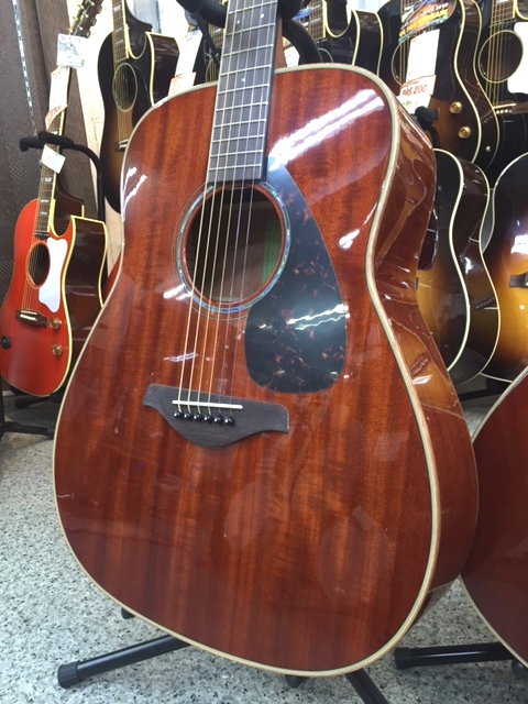 Yamaha新製品アコございます！オールマホガニーモデル！ | イシバシ