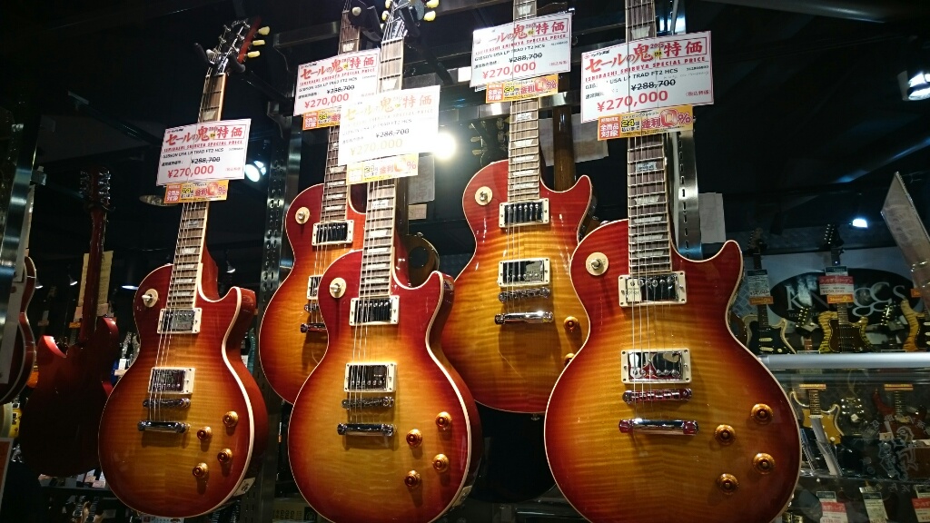 ギブソンUSAの2014年限定レスポール・トラッドFT2が大量入荷