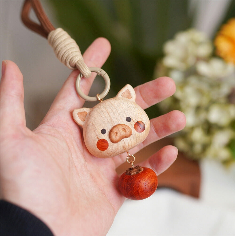 おもしろ キーホルダー かわいい 豚ちゃん バッグチャーム チャーム
