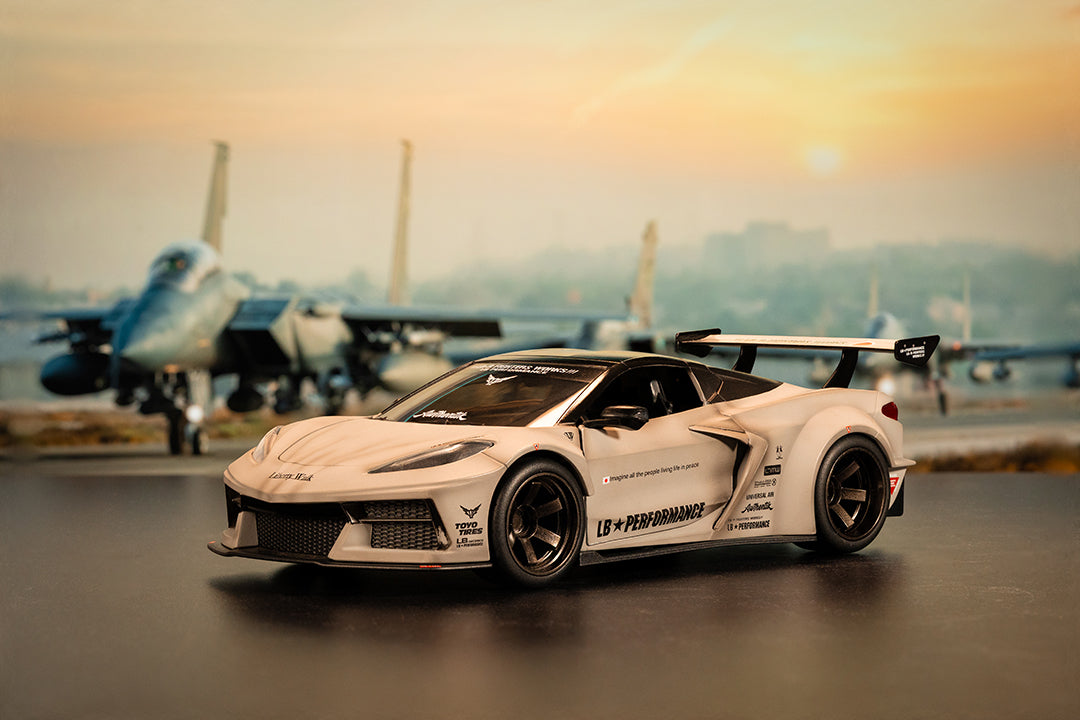 Buy Liberty Walk Chevrolet Corvette C8, 1:24 Scale Vehicle online
