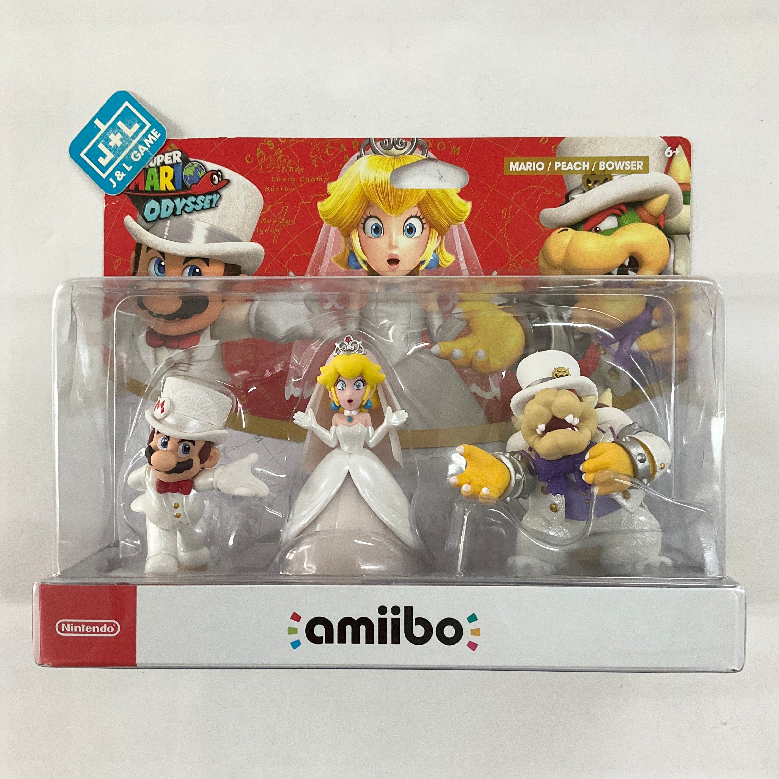 Mario & Peach & Bowser Wedding Set (Super Mario Odyssey
