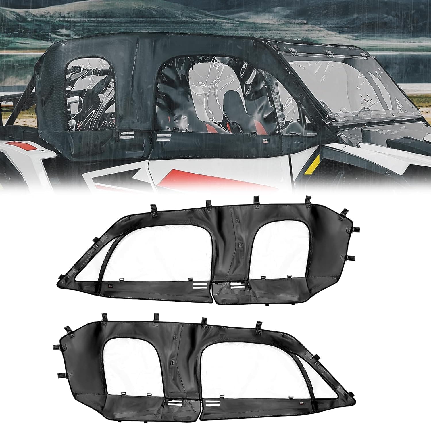 Polaris RZR XP 4 1000 Soft Cab Enclosure – Kemimoto