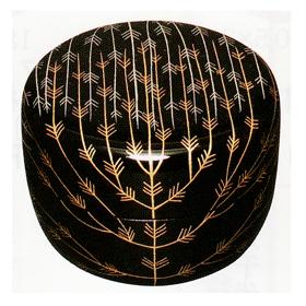 平棗 金銀芽張柳蒔絵 惺斎好写【販売】-茶道具は京都しみず孔昌堂