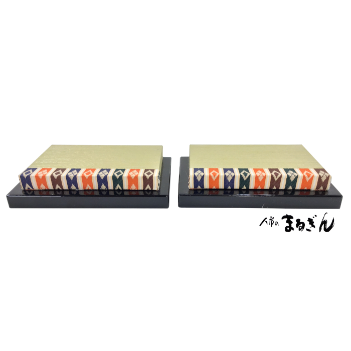 親王台】(新)豆雛用 NO.3【13.5x8.8x2.5cm】 | 雛人形用道具 | 木目込