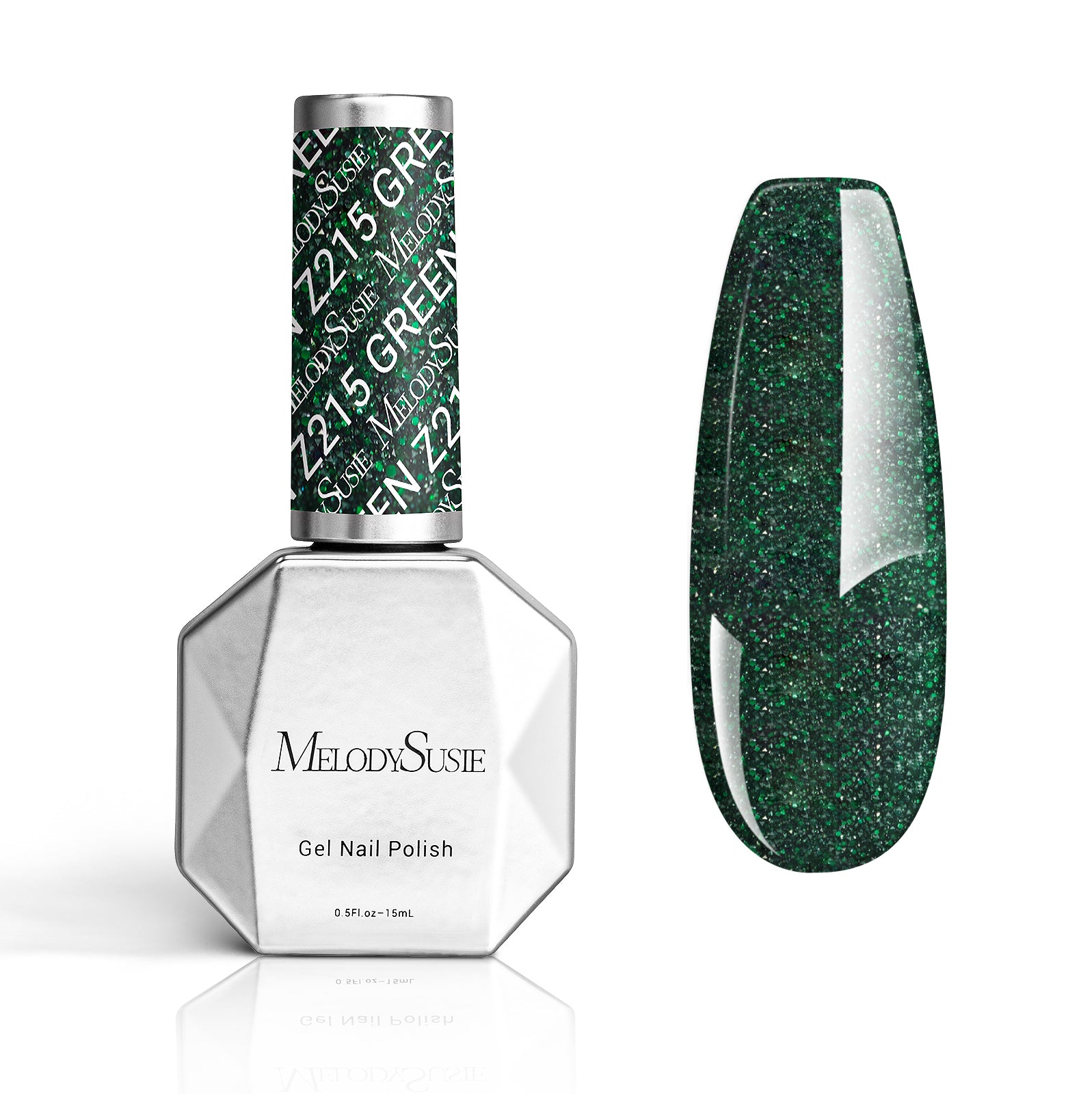 Z215 Forest Green - TPO-Free Thick Gel Nail Polish(15ml)