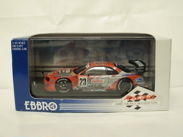ミニカーショップグローバル - 1/43 エブロ ニスモ GT－R 鈴鹿1000km