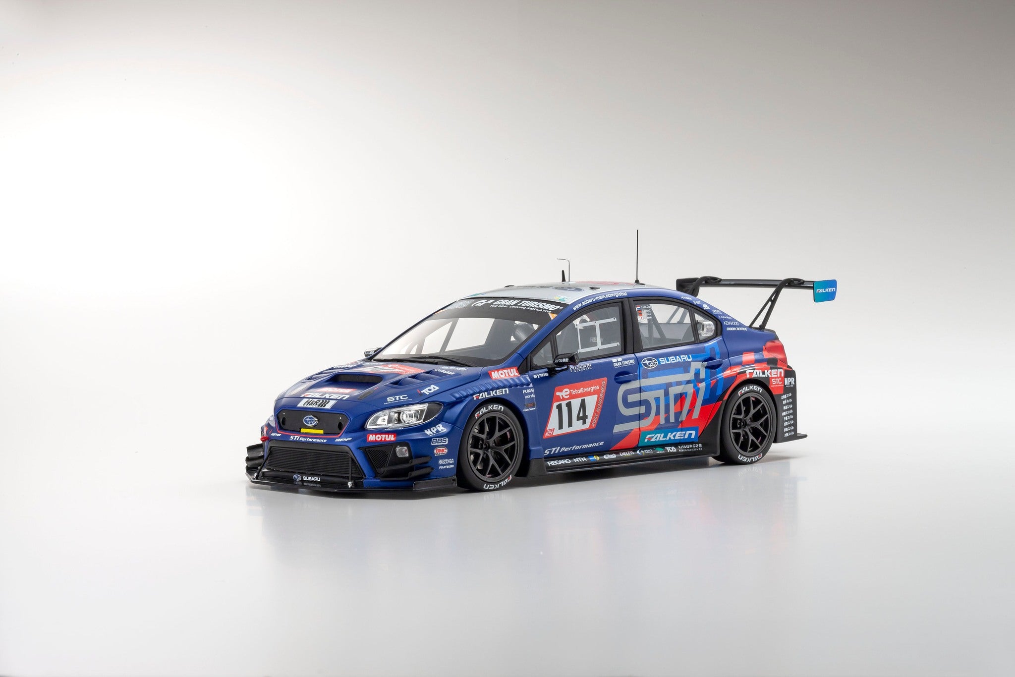 Kyosho 1:18 Subaru Impreza WRX STi NBR Challenge 2022 #114 – Model