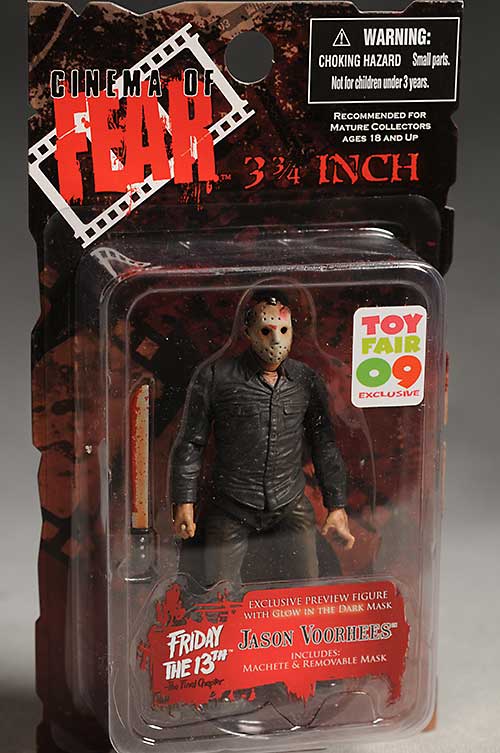 Review and photos of Mezco Cinema of Fear Jason Voorhees action figure