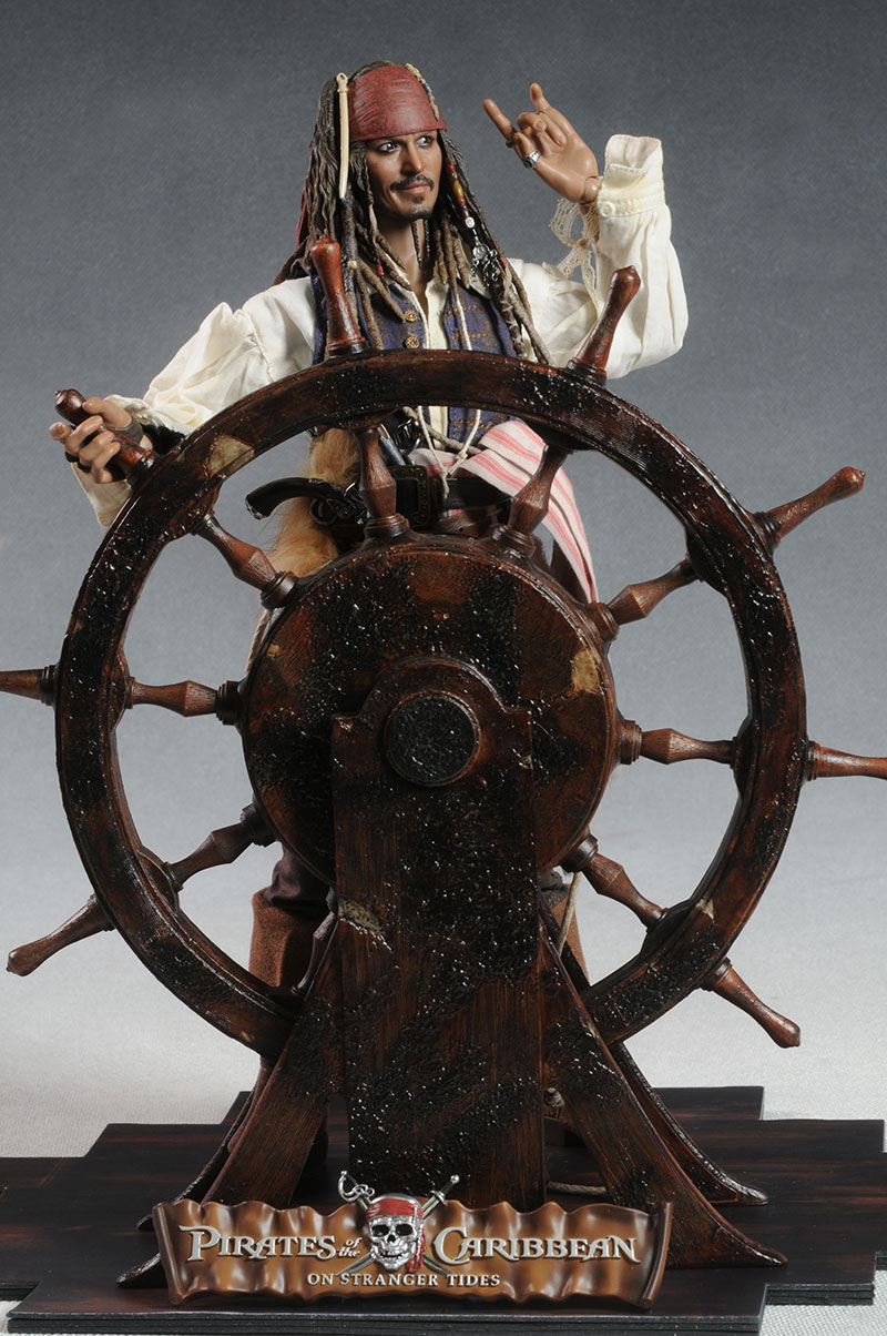 Review and photos of Jack Sparrow DX06 sixth scale figure by Hot Toys