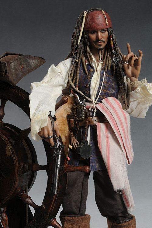 Review and photos of Jack Sparrow DX06 sixth scale figure by Hot Toys