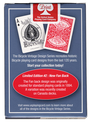 Bicycle Vintage Design Series: Limited Edition #2: New Fan Back