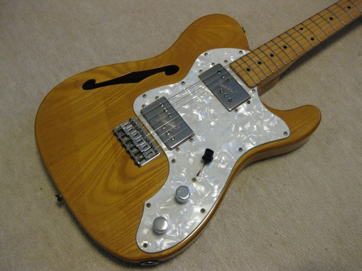 Fender Japan TN72-75 Telecaster Thinline MIJ E serial 1886 made
