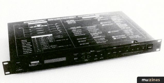 Yamaha MEP4 Processor (EMM Jun 86)