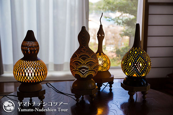 上州瓢箪 ひょうたんの置物018 赤黒 高さ59cm 研ぎ出し加工仕上げ 群馬