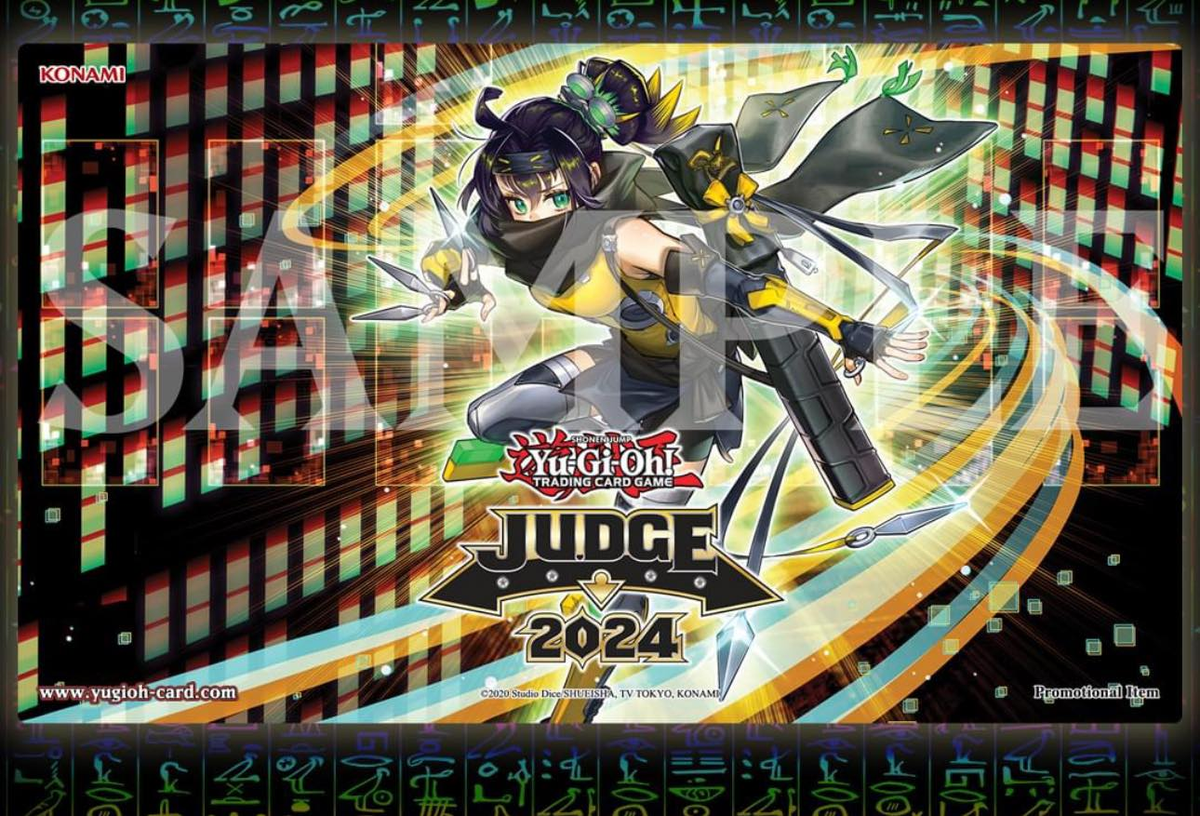 遊戯王 遊戯王 公式 プレイマット K9 ルプス JUDGE 2025 未開封 EU版