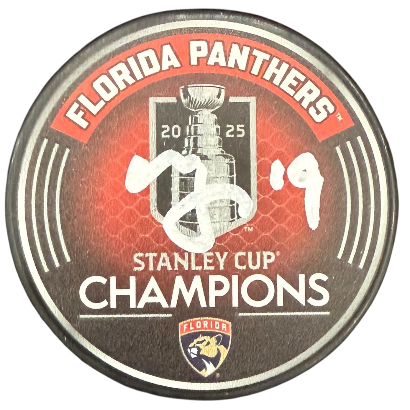 Matthew Tkachuk Autographed Florida Panthers (2025 Stanley Cup