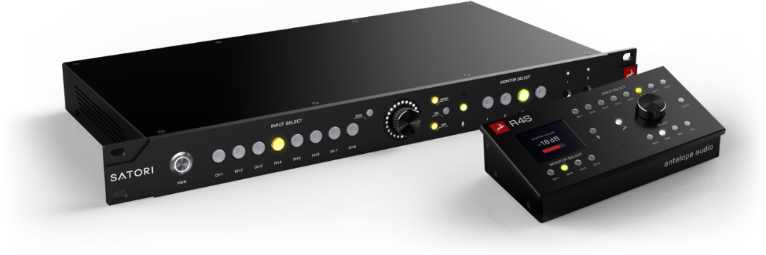 Antelope Audio Satori + R4S | High-End Monitoring Controller with