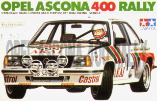 オペルアスコナ400ラリー～タミヤ旧車ラジコンカタログ□やっぱり