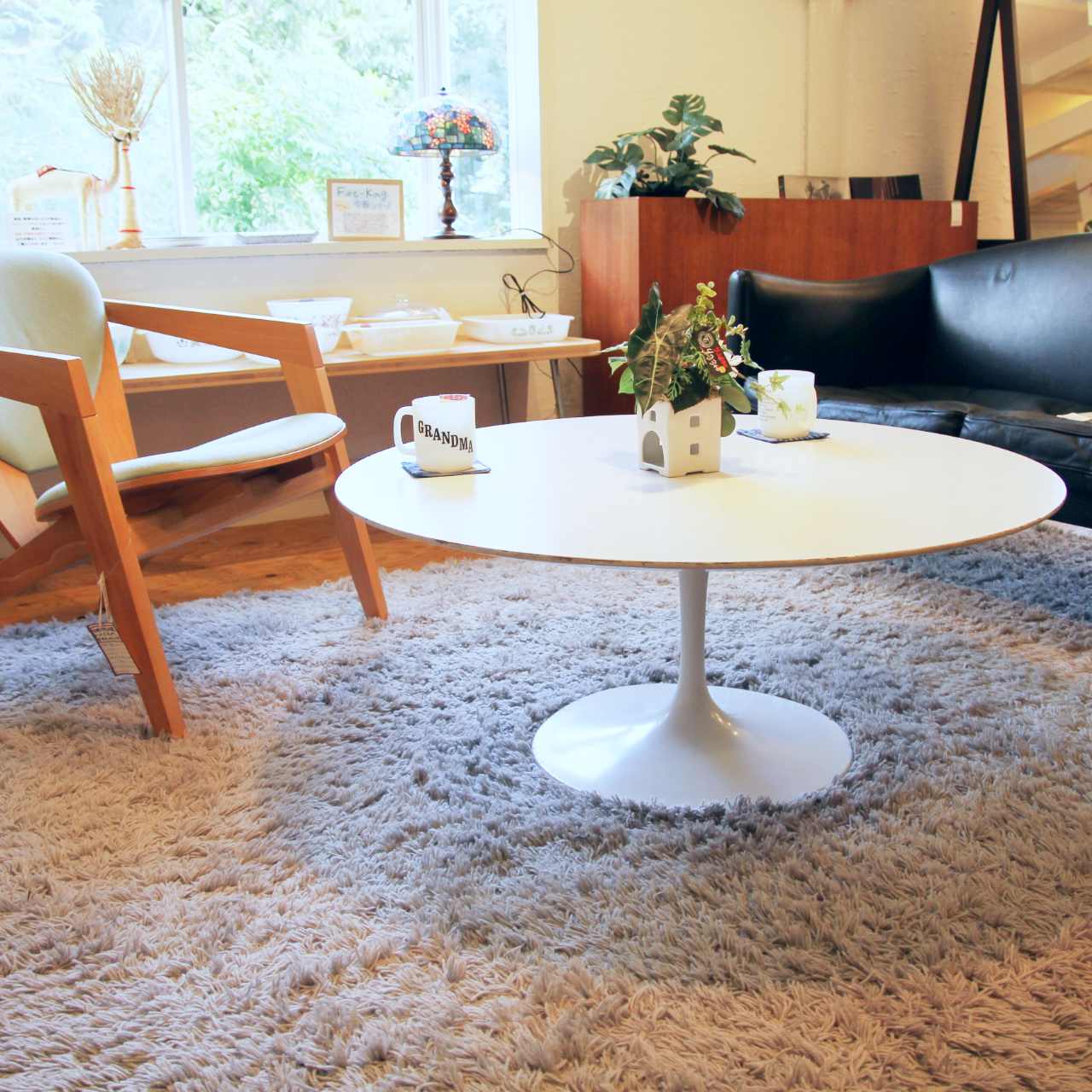 ノール Knoll チューリップテーブル エーロサーリネン ラウンド