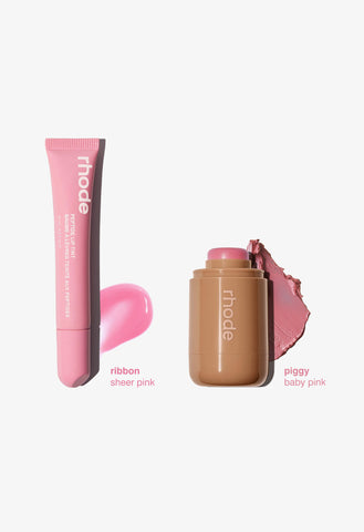 the duos piggy + ribbon | rhode skin