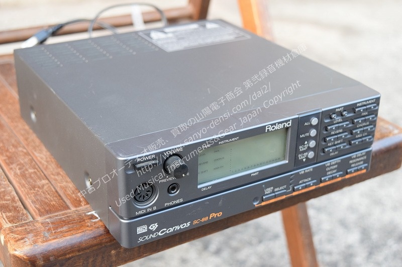 Roland SC-88☆音源モジュール☆ジャンク扱い Roland ローランド SC