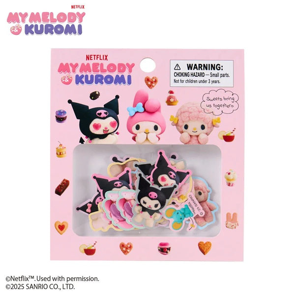 My Melody & Kuromi 26-pc Mini Sticker Pack (My Melody & Kuromi Netflix
