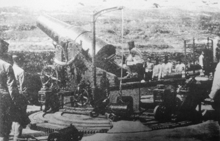 日本陸軍 28cm 榴弾砲 旅順攻略戦