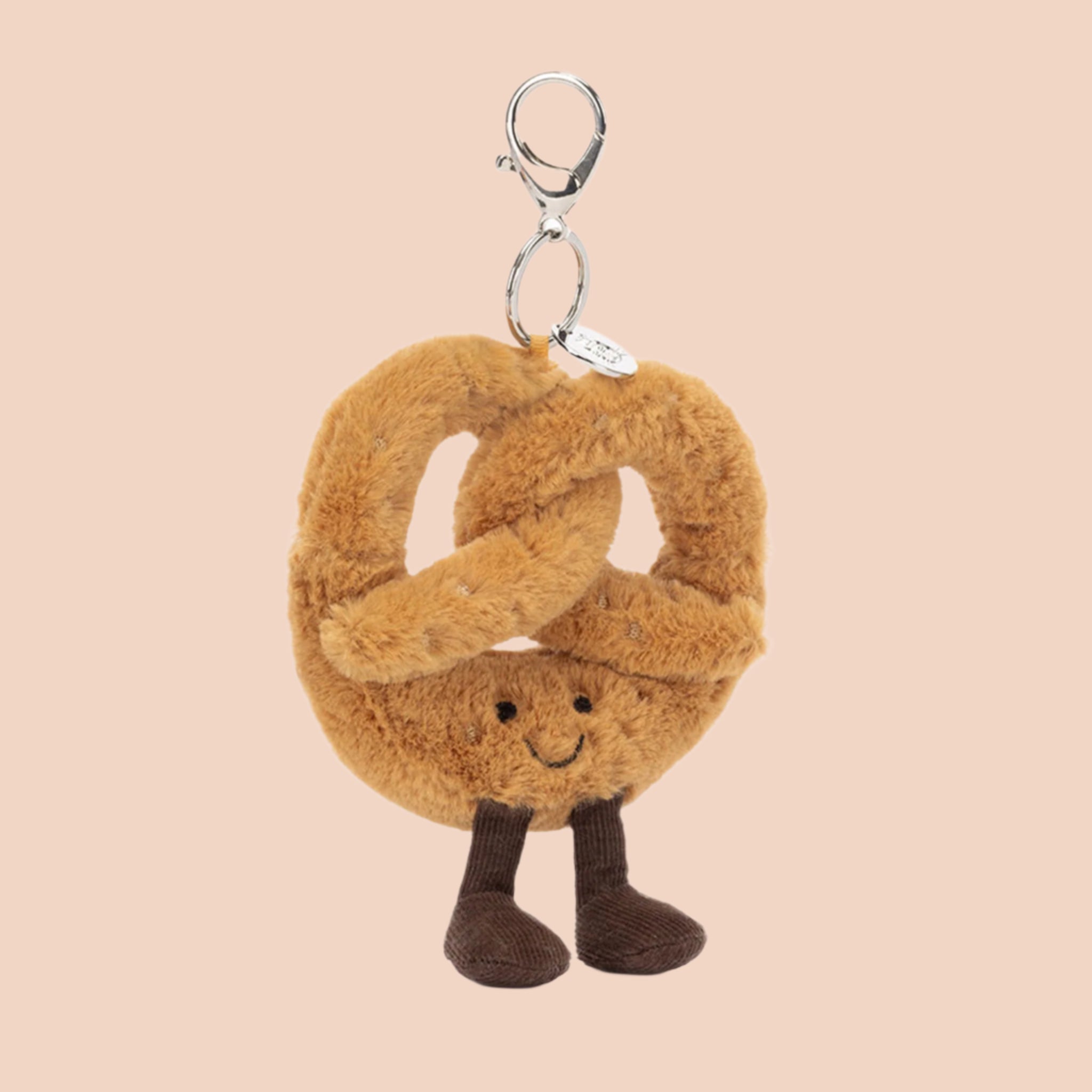 Amuseables Pretzel Bag Charm – Pigment