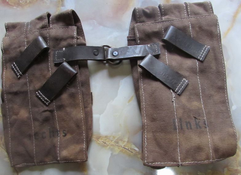 ナチスドイツ軍MP40マガジンポーチ、実物 | ナチス軍服販売 BWドイツ