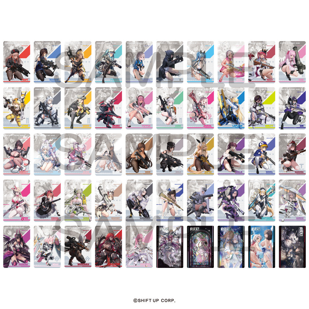 BOX販売]勝利の女神：NIKKE ガンガールメタルカードコレクションVol.1