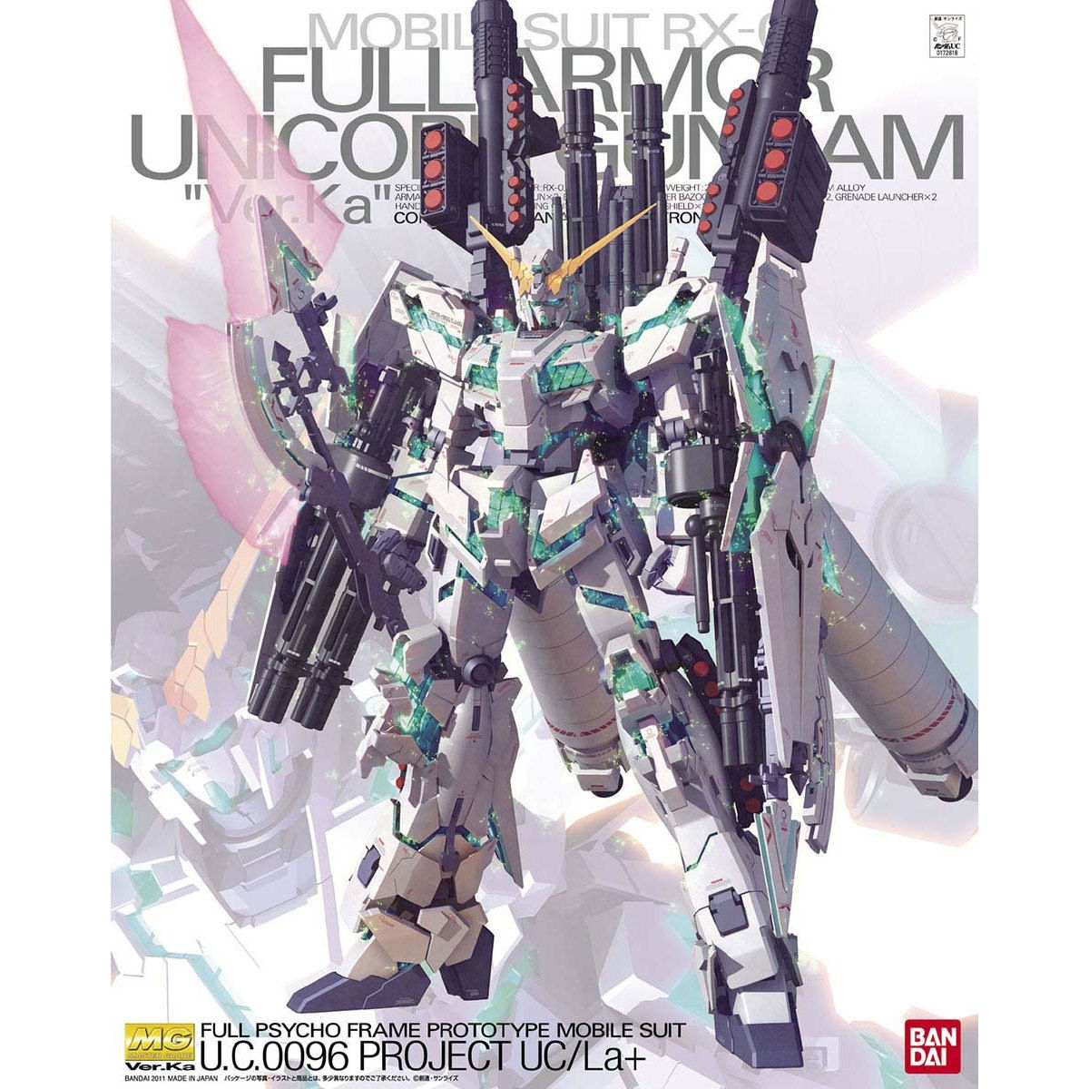 MG フルアーマーユニコーンガンダム Var.Ka 1/100スケール – SOOTANG HOBBY
