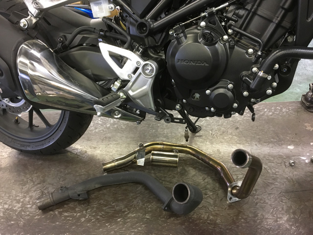 CB250R 18 | 忠さんが陣頭指揮をとってマフラーを開発していく実際の